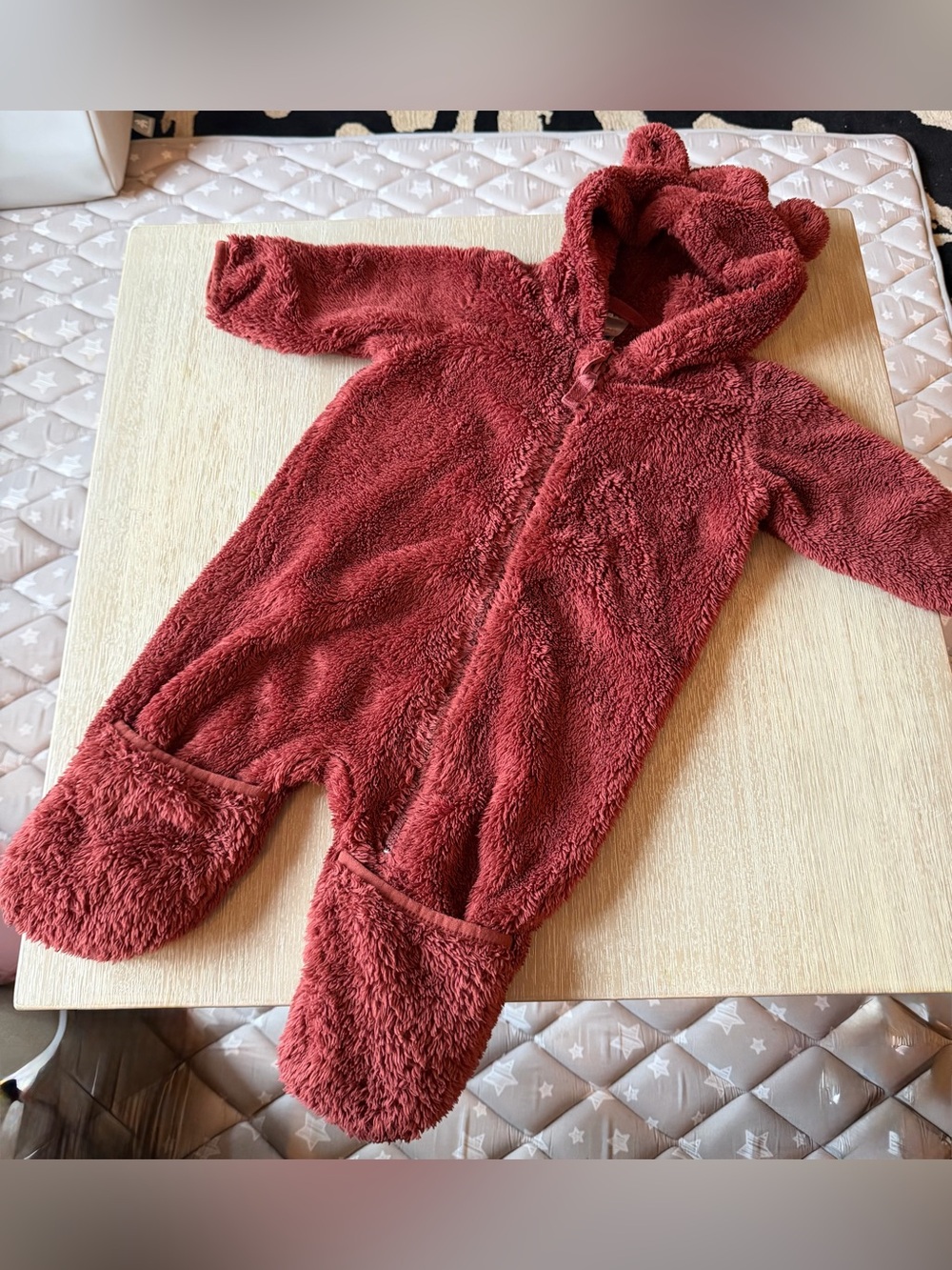 Hanna Andersson Teddy Bear Winter Suit 6-12 months